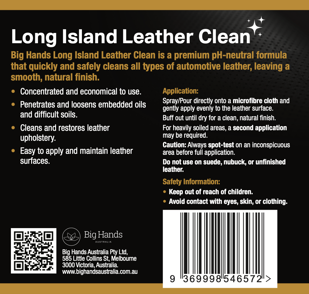 Long Island Leather Cleaner