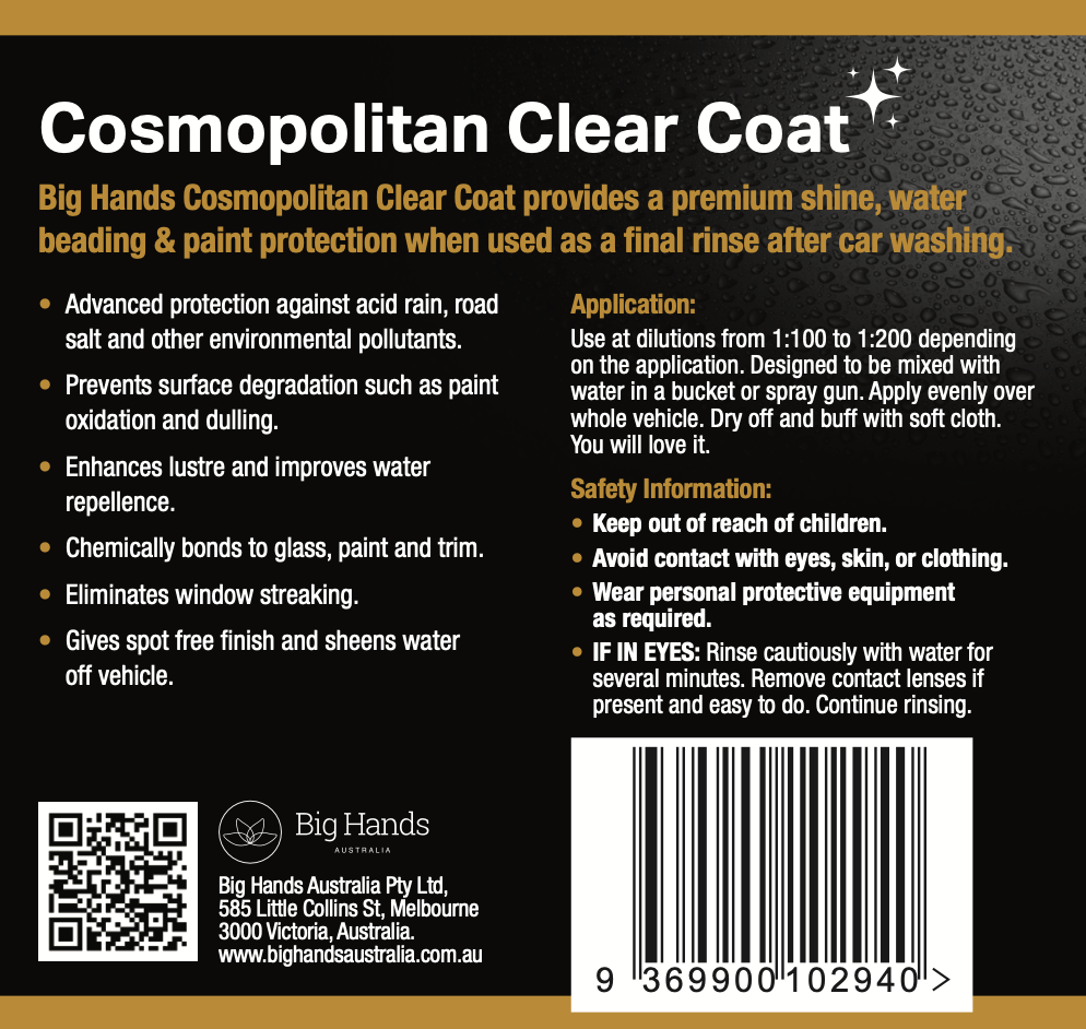 Cosmopolitan Clear Coat - 1L